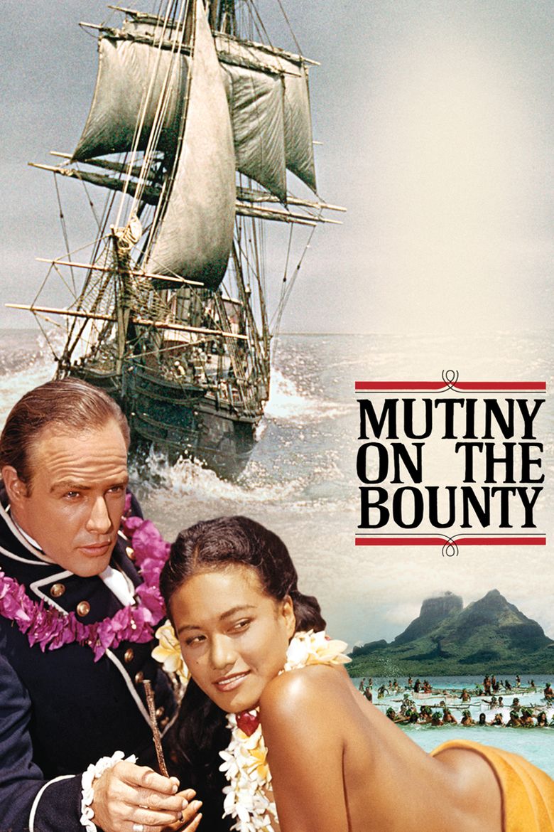 Mutiny on the Bounty (1962 film) movie poster