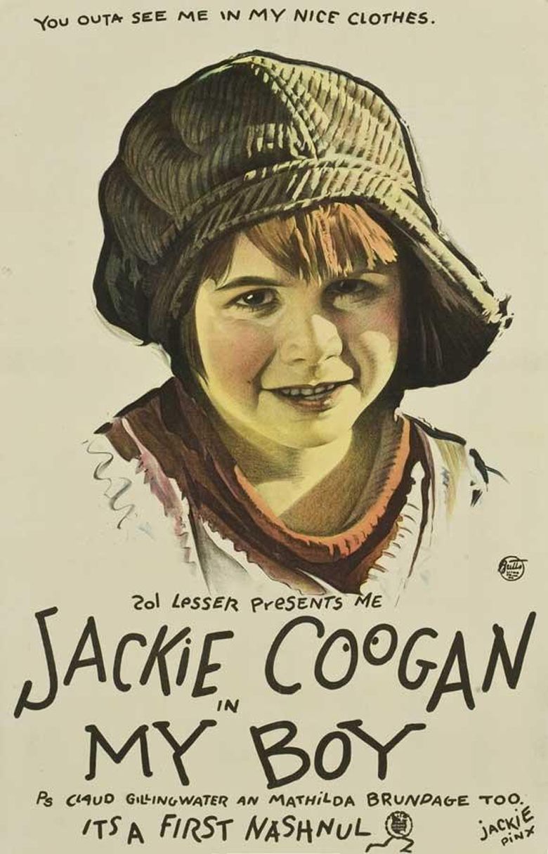 My Boy (1921 film) movie poster
