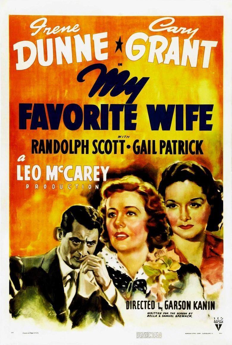 My Favorite Wife movie poster