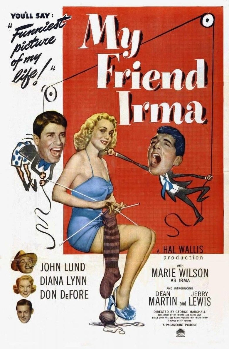 My Friend Irma (film) movie poster