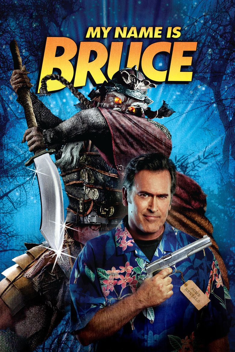 My Name Is Bruce movie poster