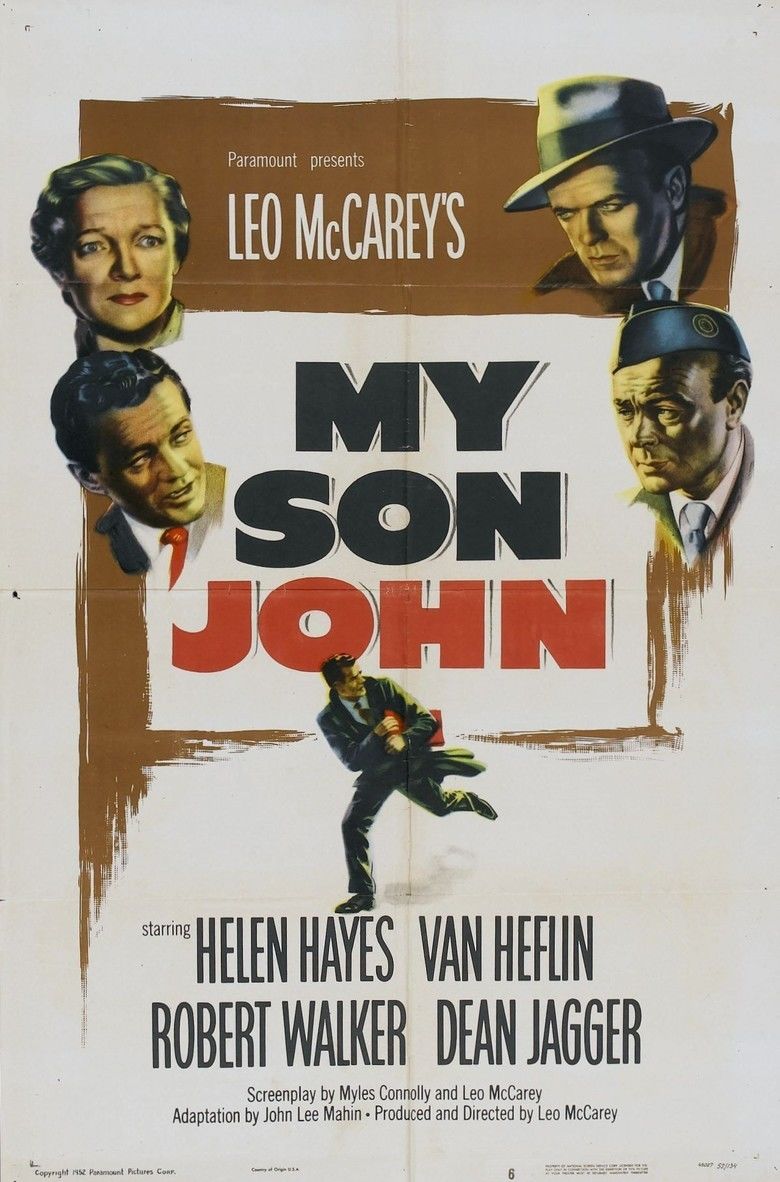 My Son John movie poster