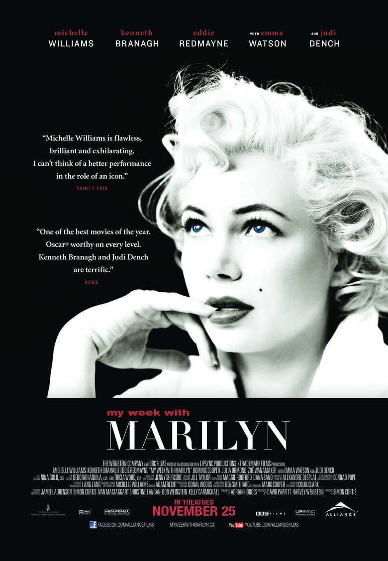 My Week with Marilyn movie poster
