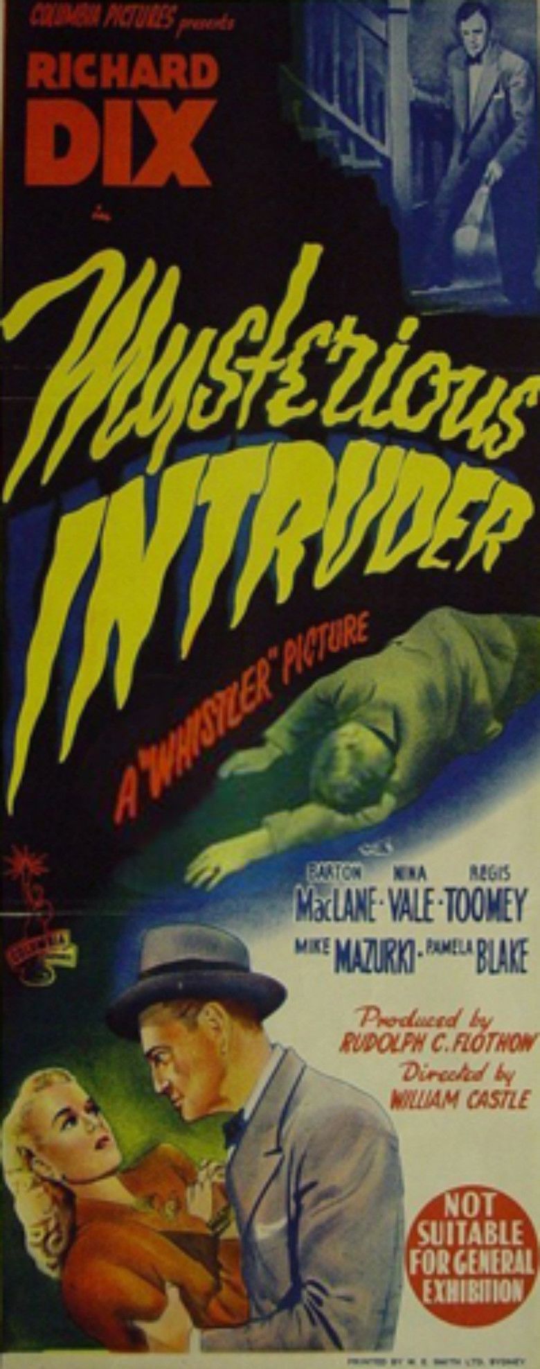 Mysterious Intruder movie poster