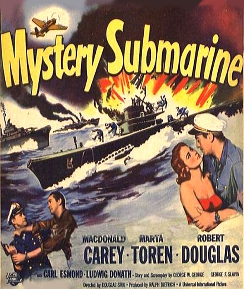 Mystery Submarine (1950 film) movie poster