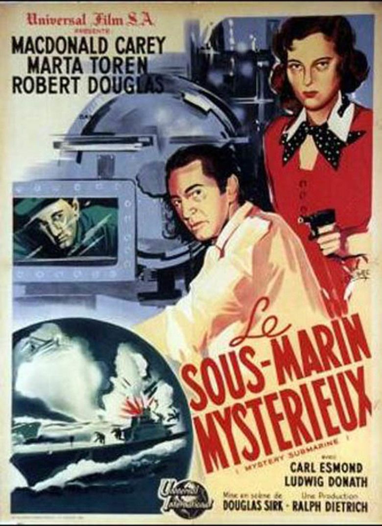 Mystery Submarine (1963 film) movie poster
