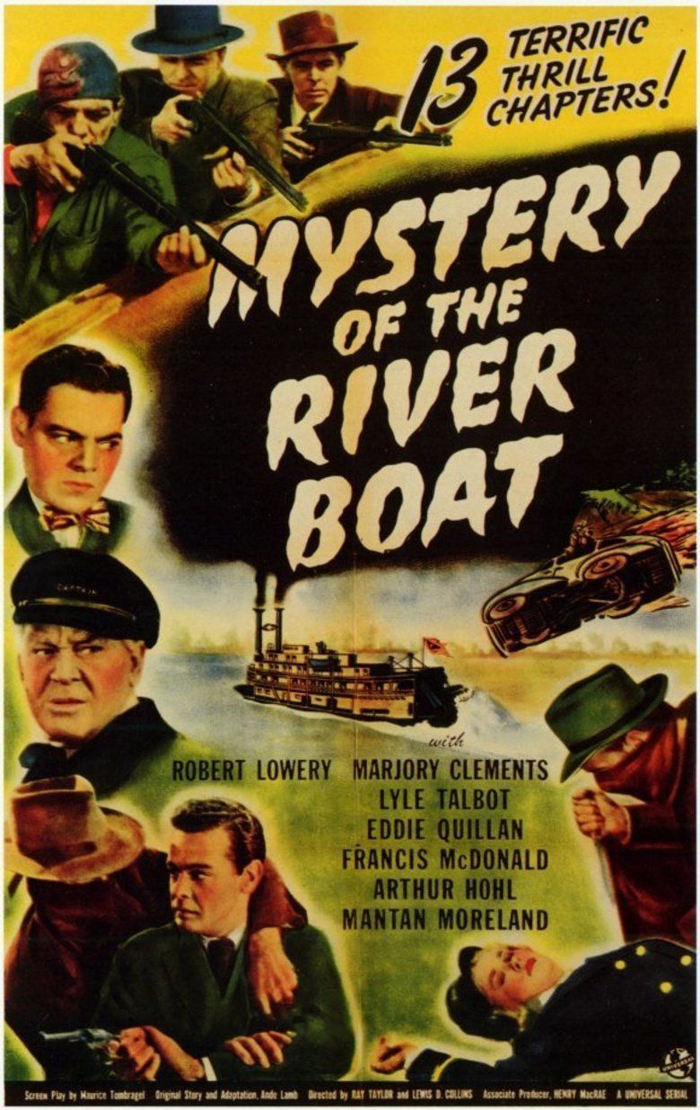 Mystery of the River Boat movie poster