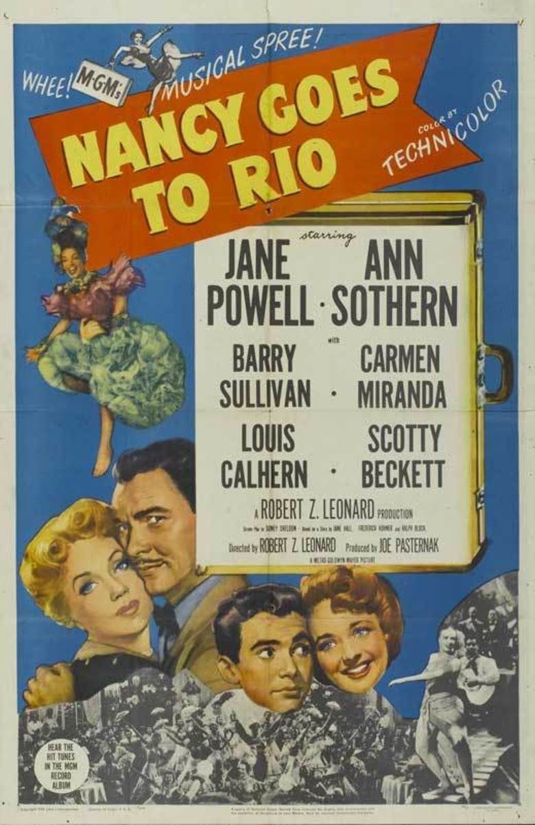 Nancy Goes to Rio movie poster