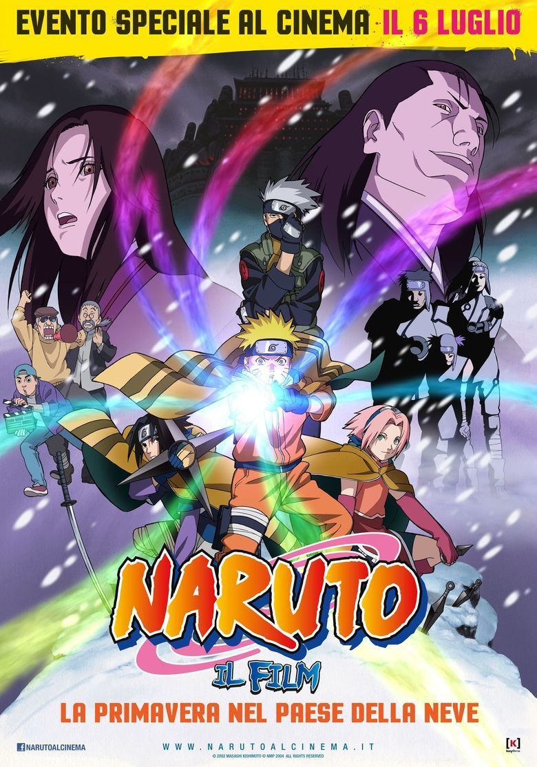 Naruto the Movie: Ninja Clash in the Land of Snow movie poster
