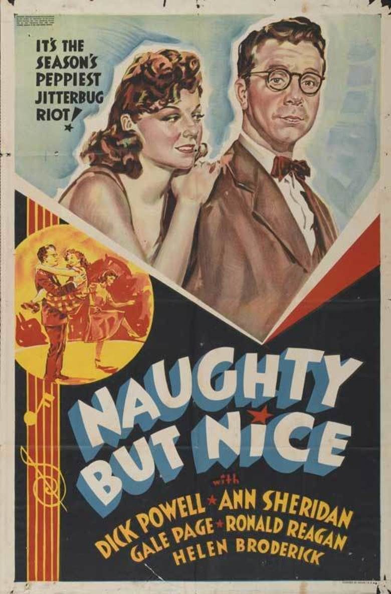 Naughty but Nice (1939 film) movie poster