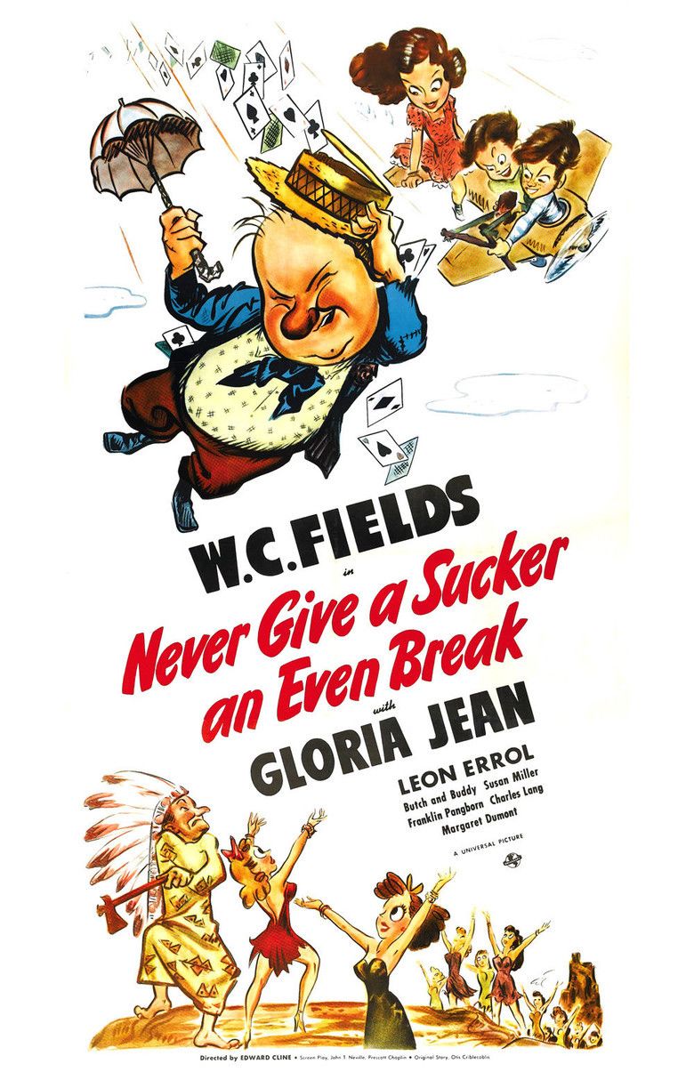 Never Give a Sucker an Even Break movie poster