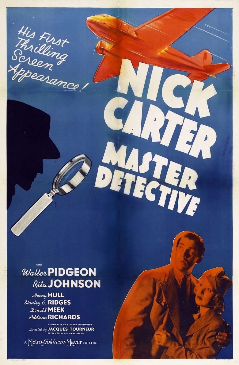 Nick Carter, Master Detective (film) movie poster