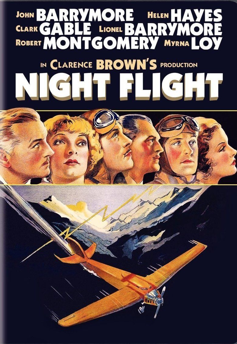 Night Flight (1933 film) movie poster