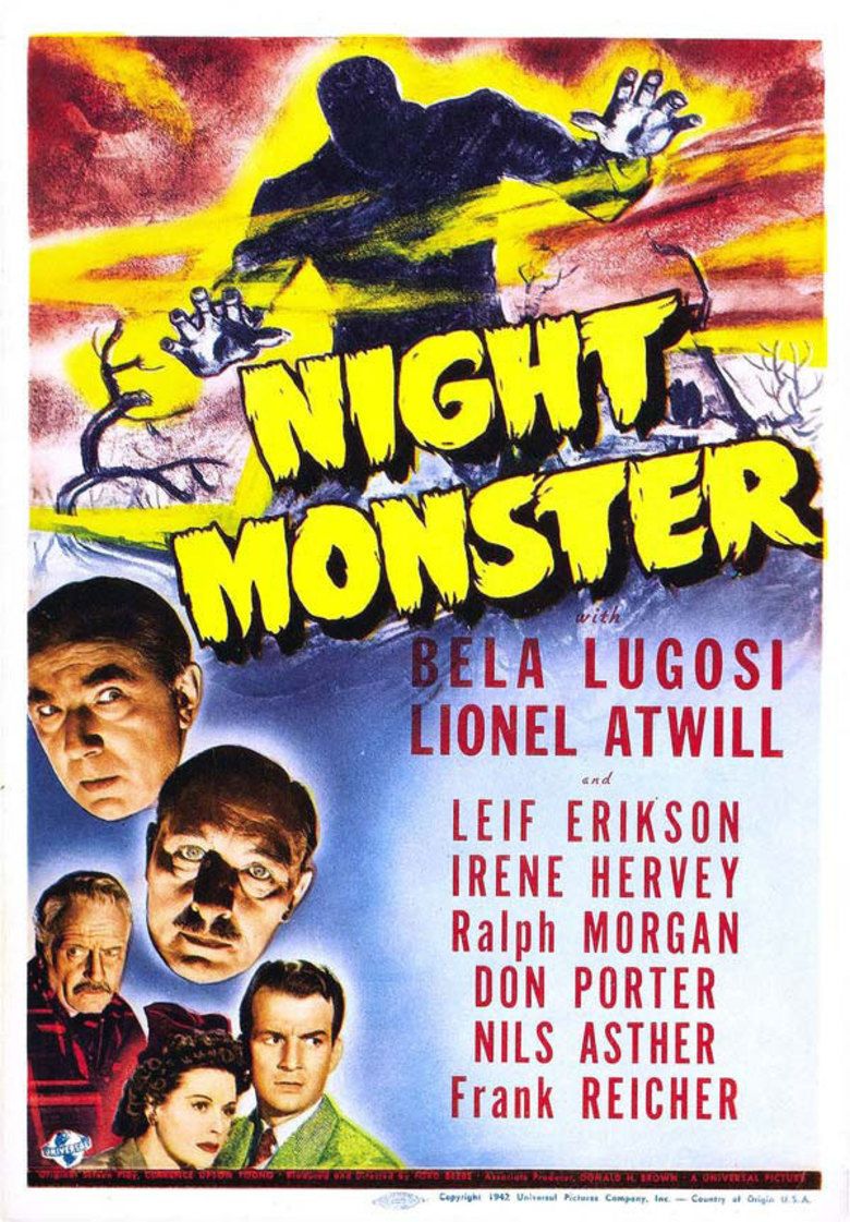 Night Monster movie poster