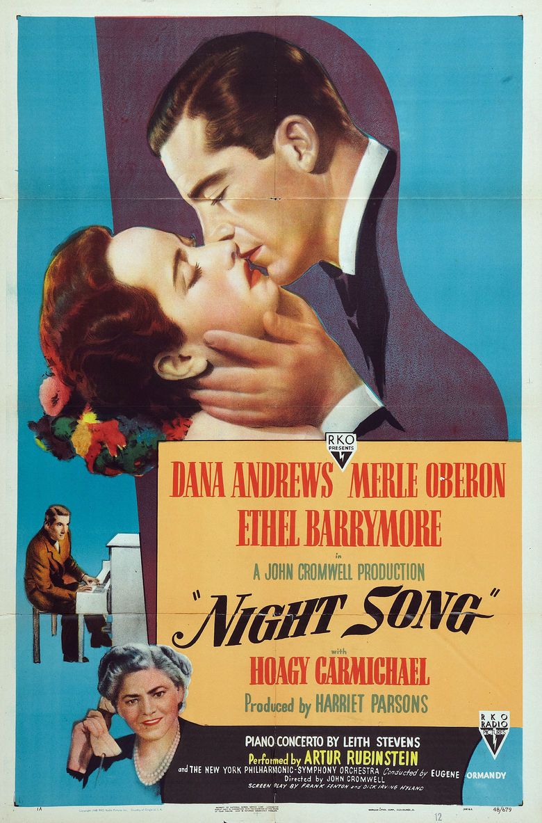 Night Song (film) movie poster