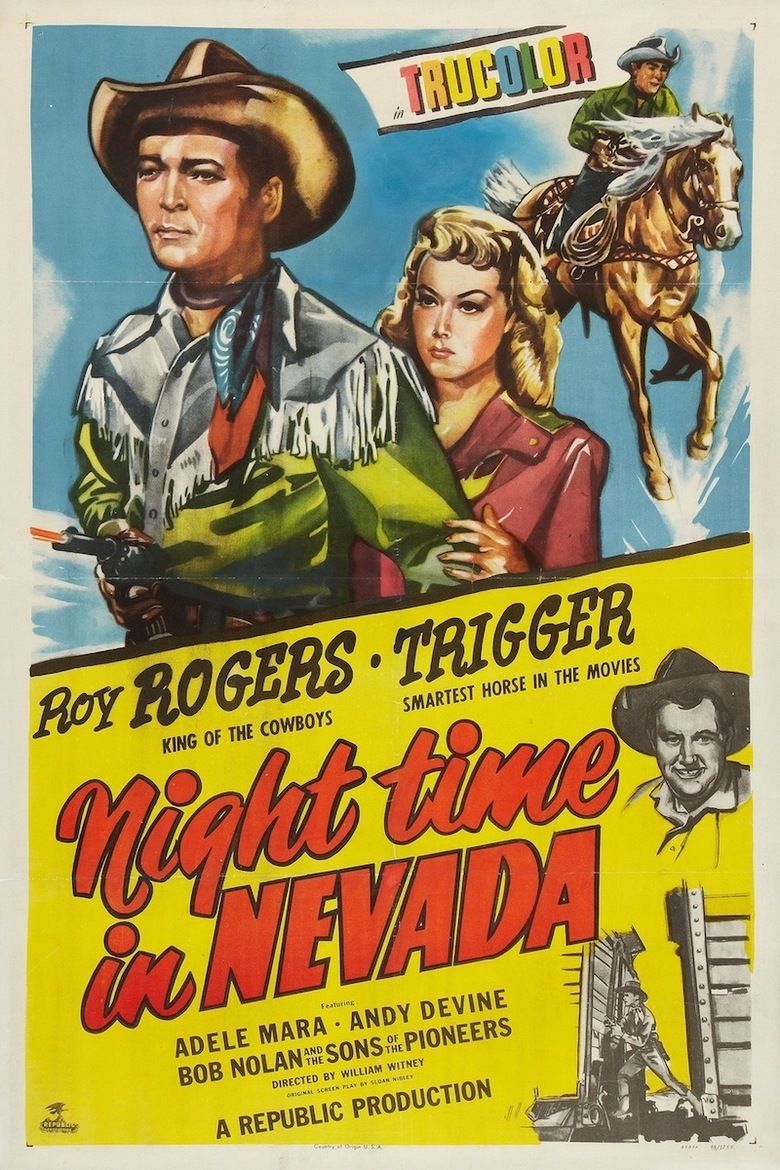 Night Time in Nevada movie poster