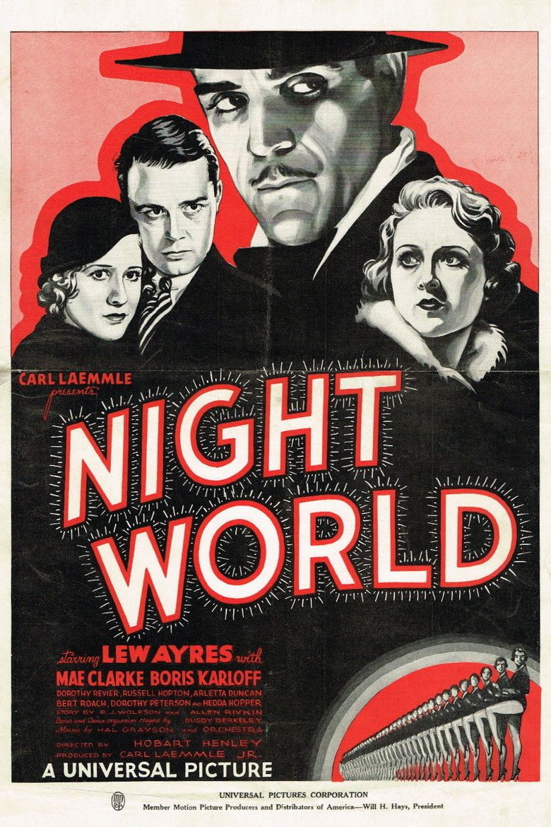 Night World (1932 film) movie poster