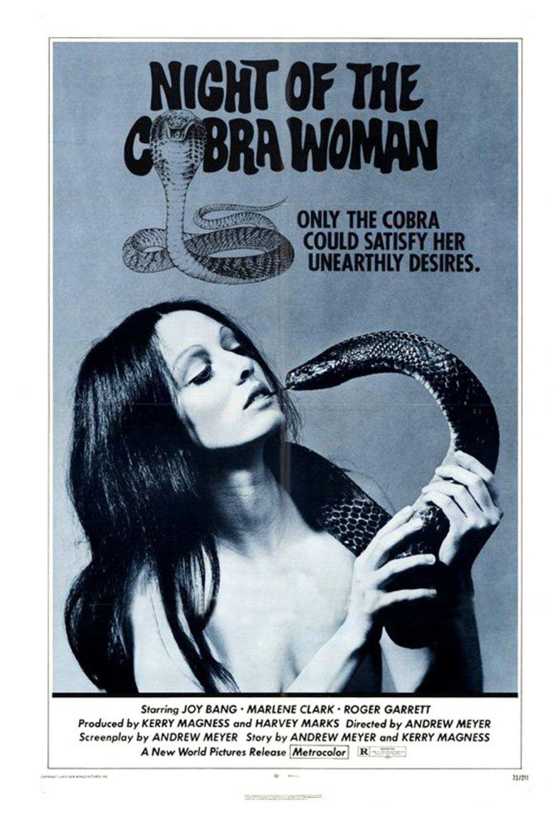 Night of the Cobra Woman movie poster