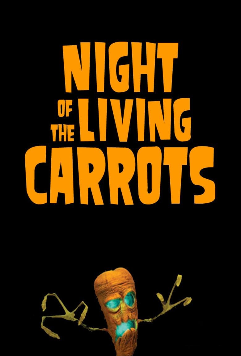 Night of the Living Carrots movie poster