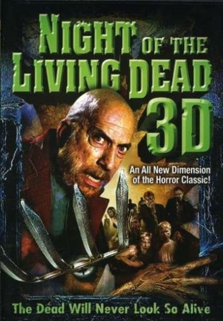 Night of the Living Dead 3D movie poster