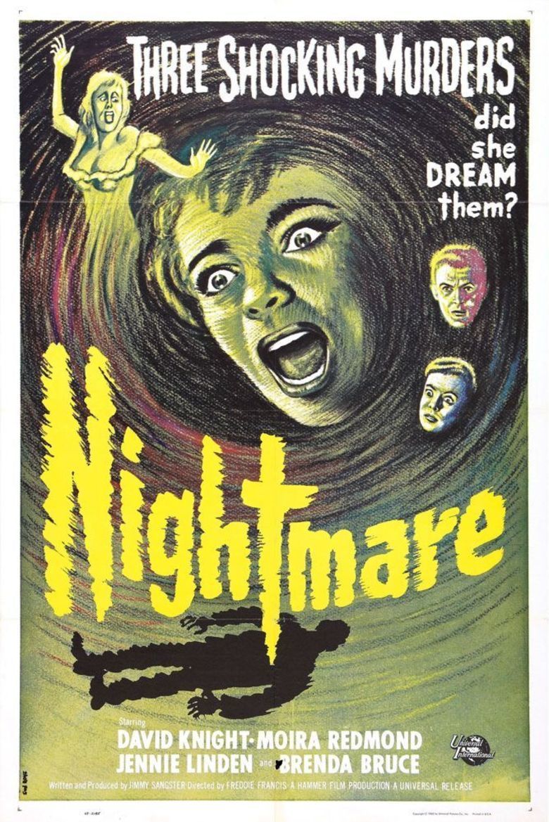Nightmare (1964 film) movie poster