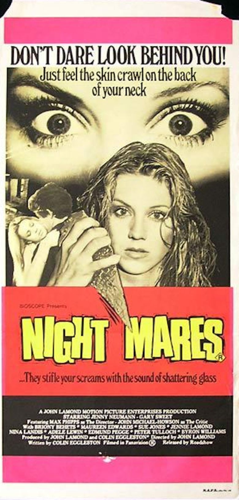 Nightmares (1980 film) movie poster