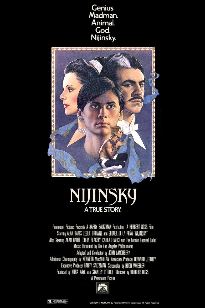 Nijinsky (film) movie poster