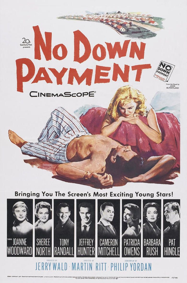 No Down Payment movie poster
