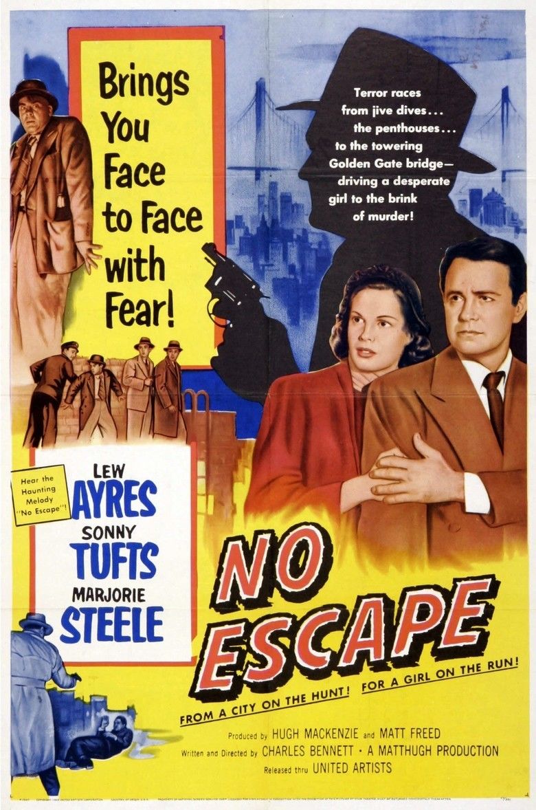 No Escape (1953 film) movie poster