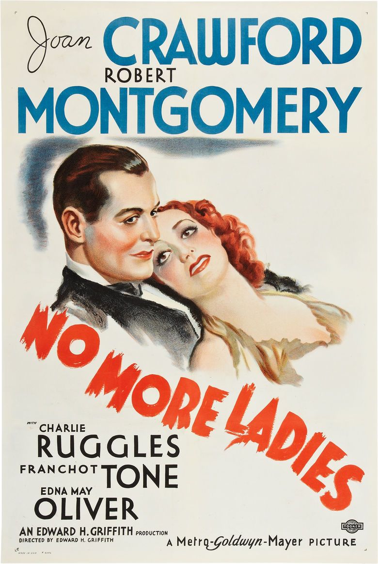 No More Ladies movie poster