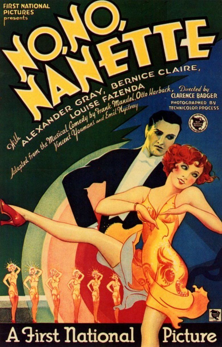 No, No, Nanette (1930 film) movie poster