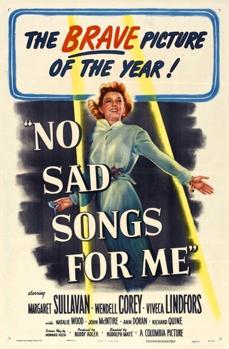 No Sad Songs for Me movie poster