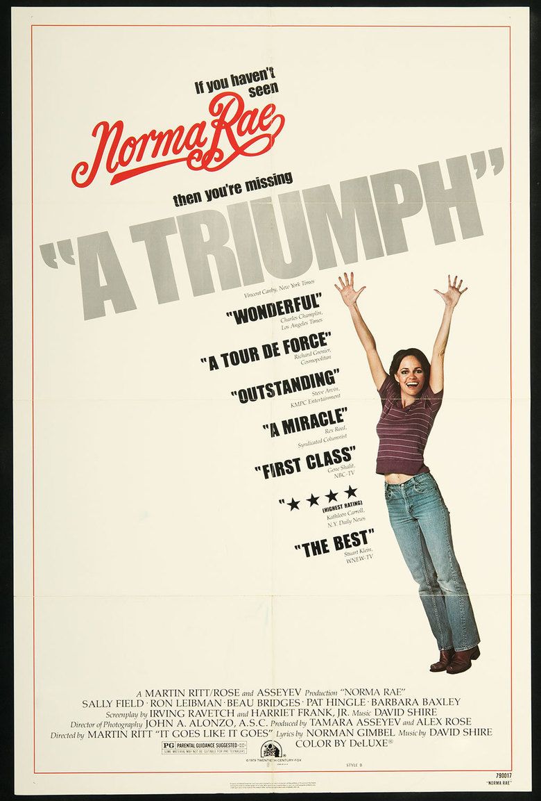 Norma Rae movie poster