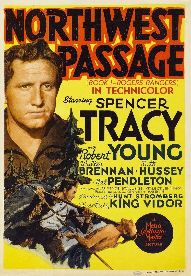 Northwest Passage (film) movie poster