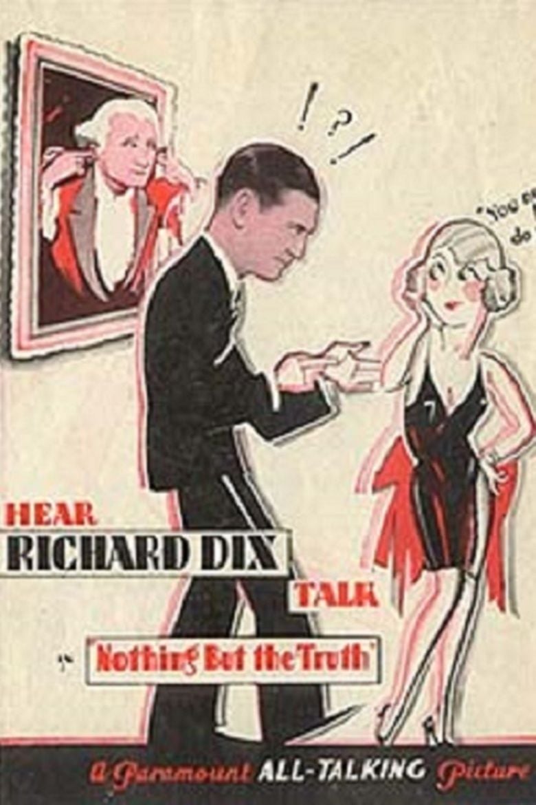 Nothing But the Truth (1929 film) movie poster