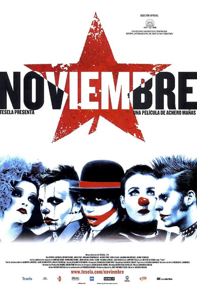 Noviembre (film) movie poster