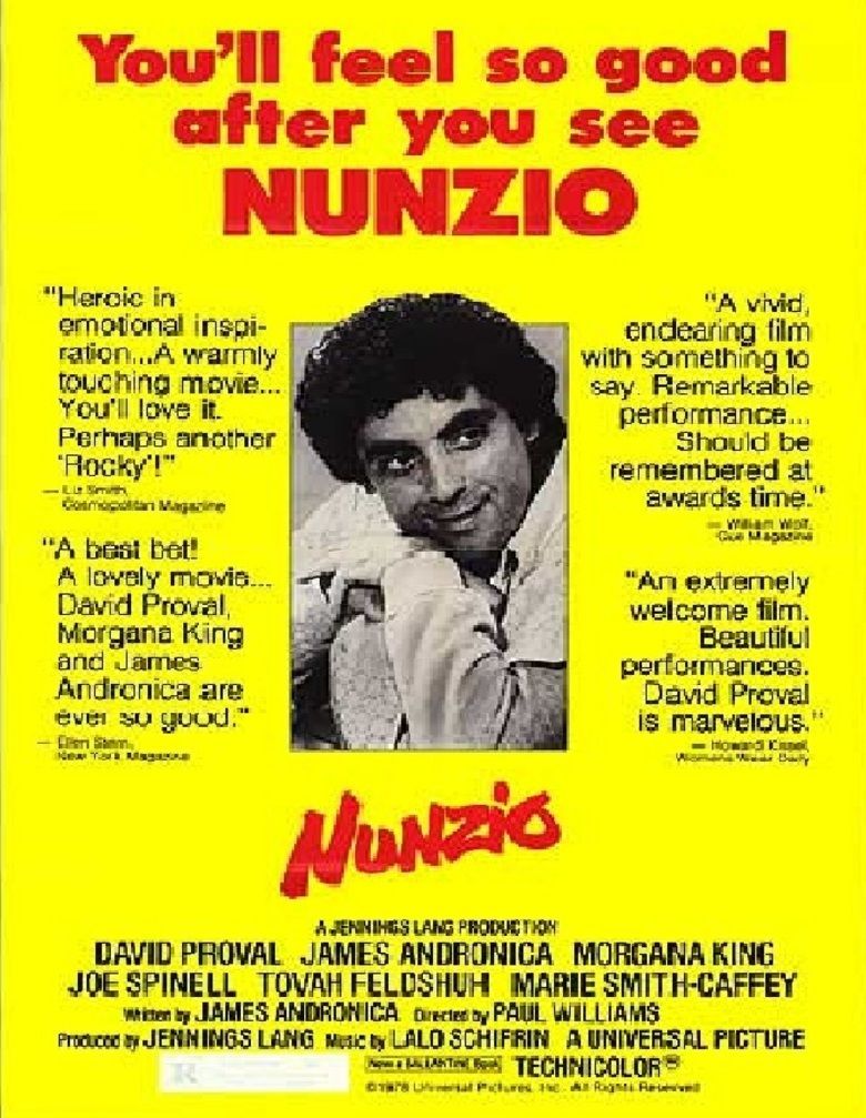 Nunzio (film) movie poster