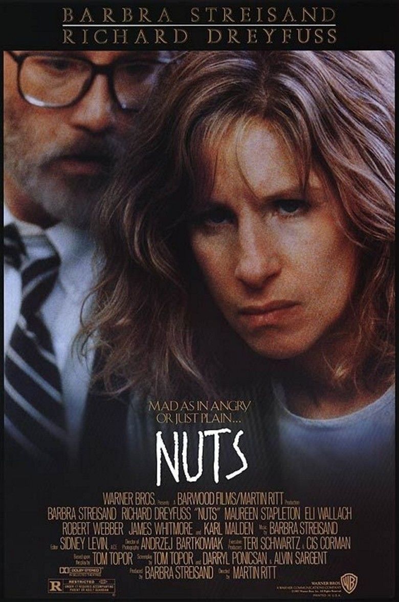 Nuts (film) movie poster