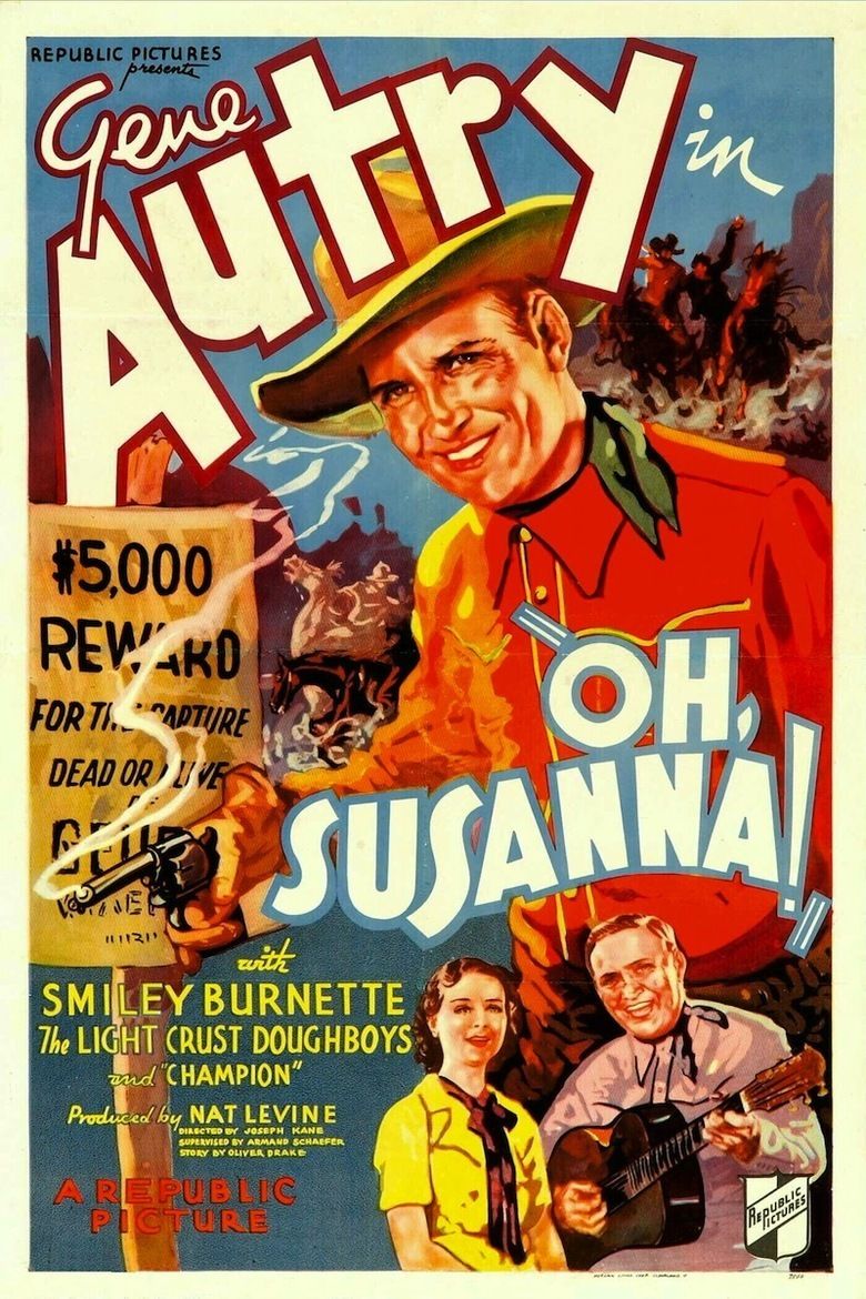 Oh, Susanna! (1936 film) movie poster