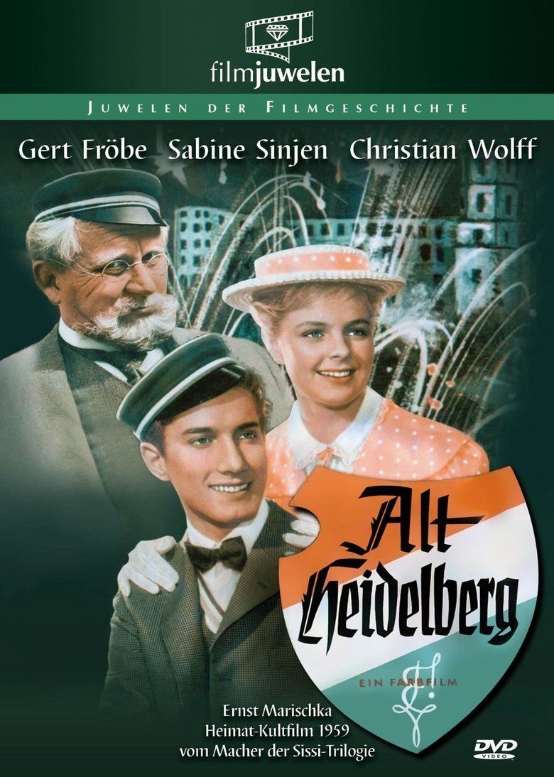 Old Heidelberg (1959 film) movie poster