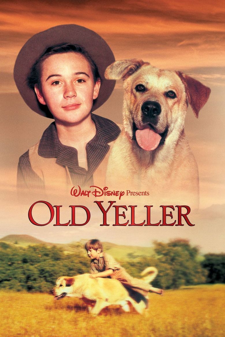 Old Yeller (film) movie poster