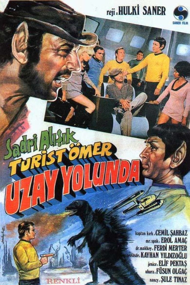 Omer the Tourist in Star Trek movie poster