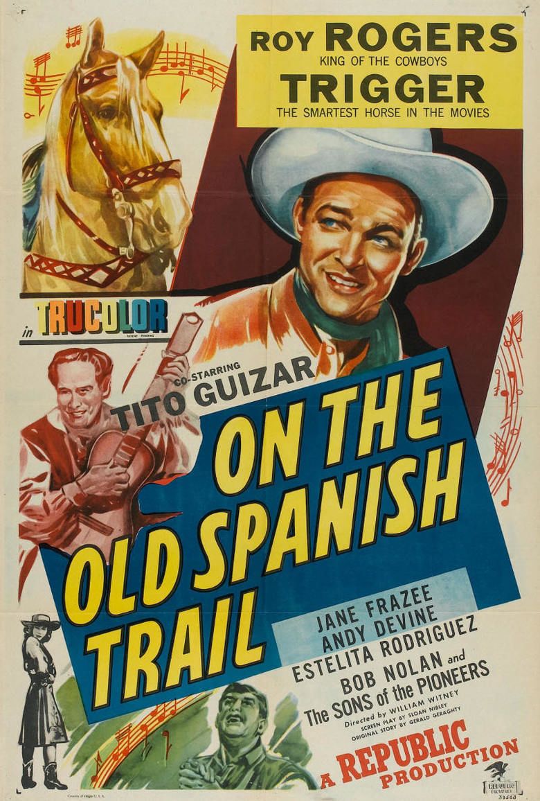 On the Old Spanish Trail movie poster