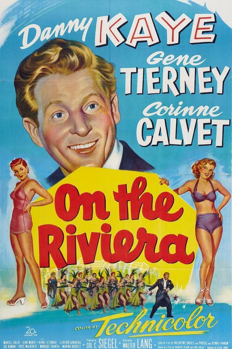 On the Riviera movie poster