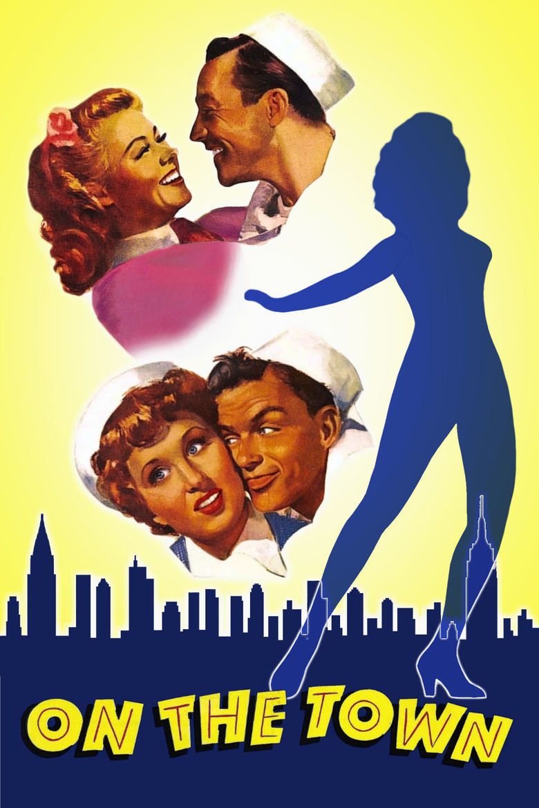 On the Town (film) movie poster