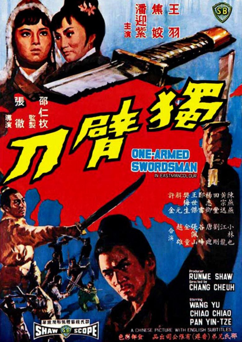 One Armed Swordsman movie poster