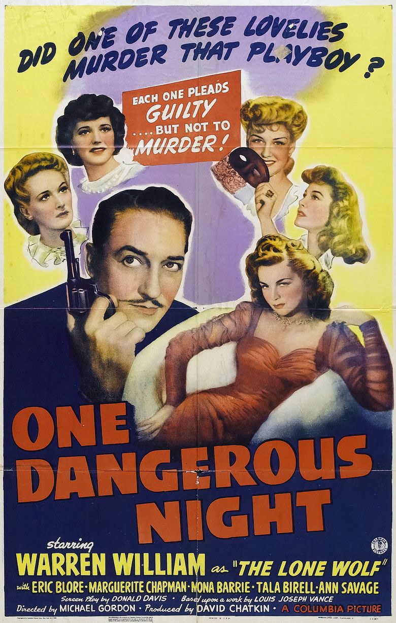 One Dangerous Night movie poster