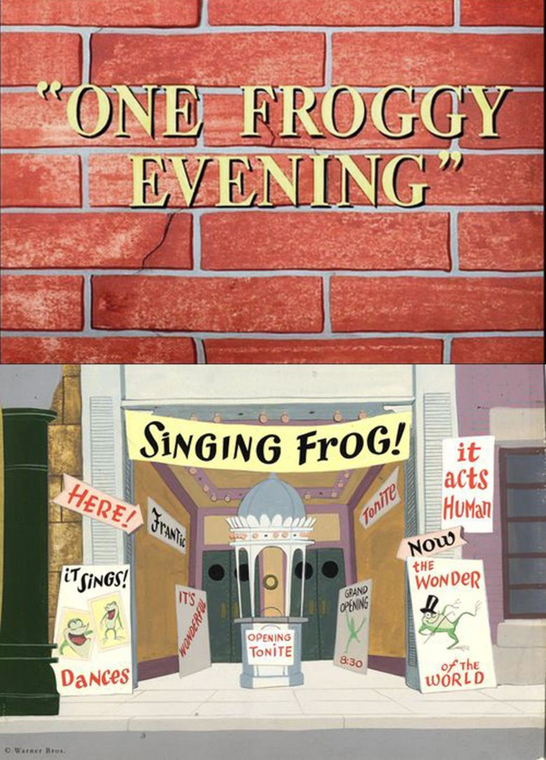 One Froggy Evening movie poster