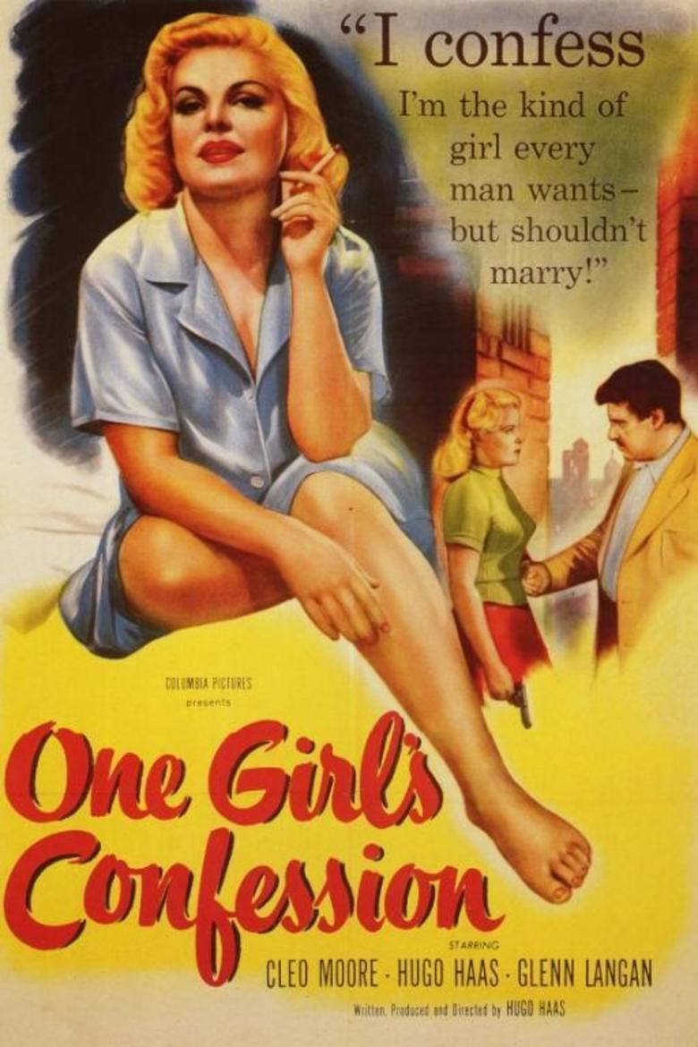 One Girls Confession movie poster