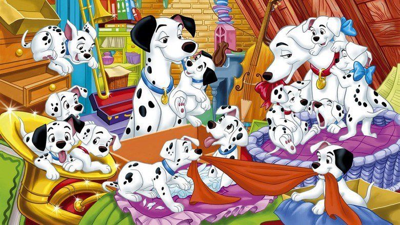 One Hundred and One Dalmatians movie scenes